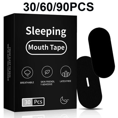 30/60/90Pcs anti Snoring Mouth Tape Better Sleeping Mouth Breath Strips Medical Grade Nose Breathing Stickers for Home Travel